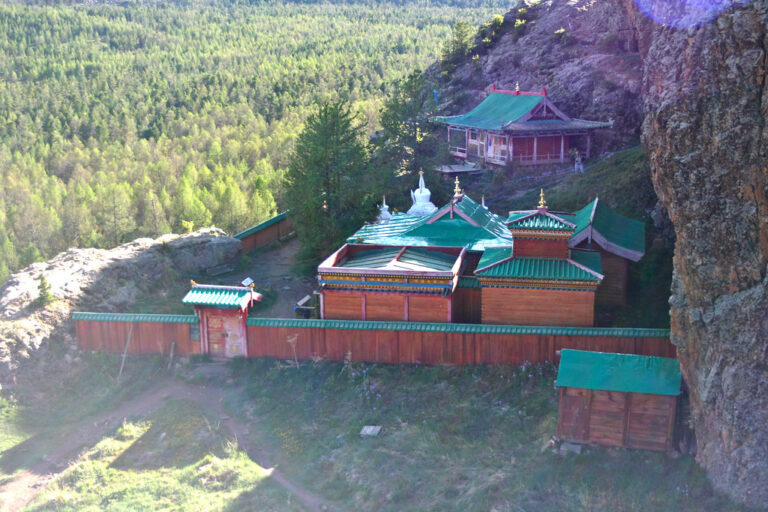 The Tuvkhun Monastery in central Mongolia