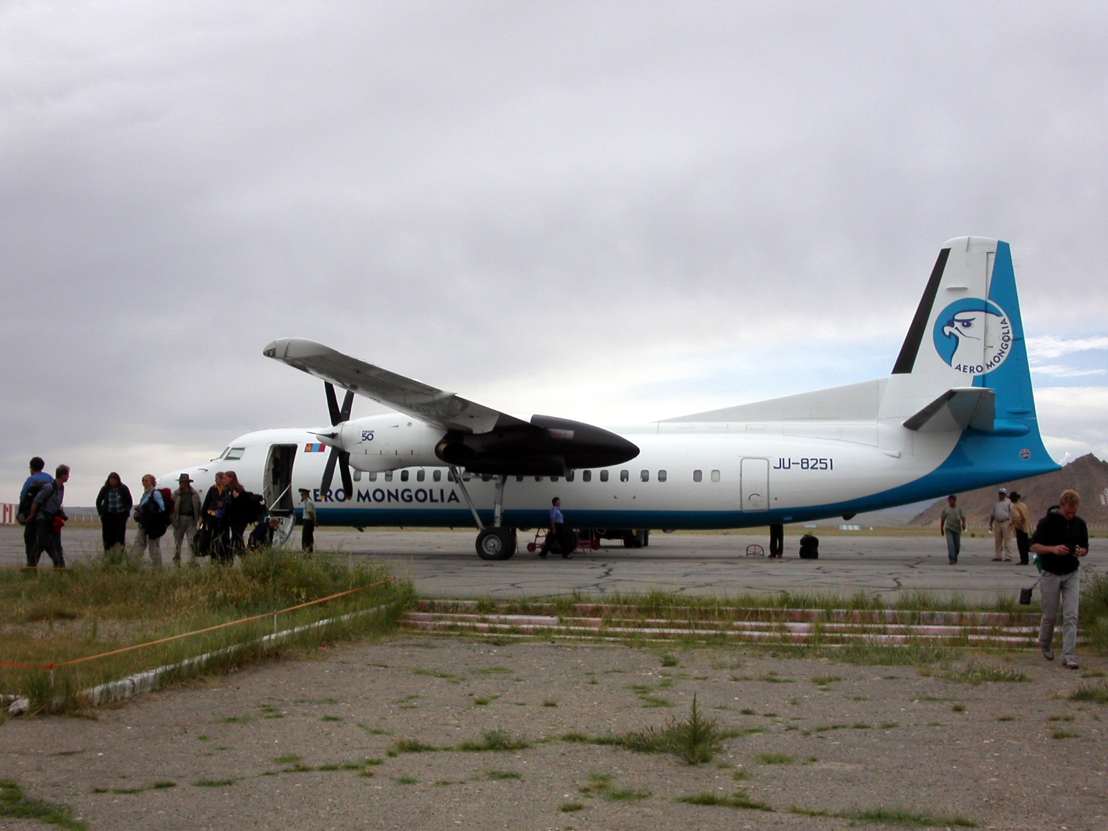 Flight to Ulaanbaatar