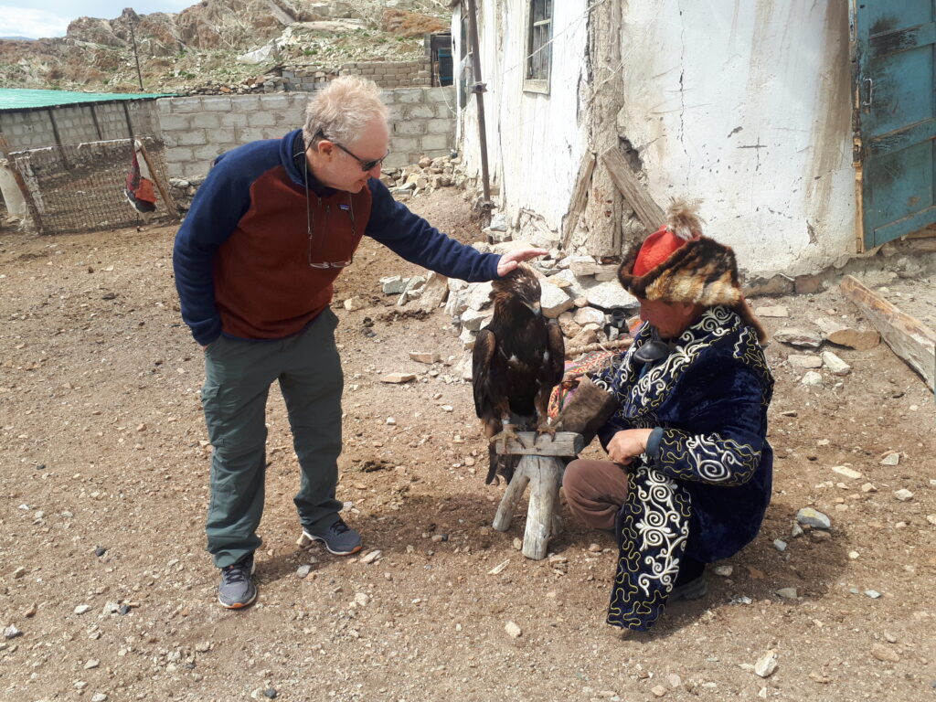 Kazakh eagle hunters