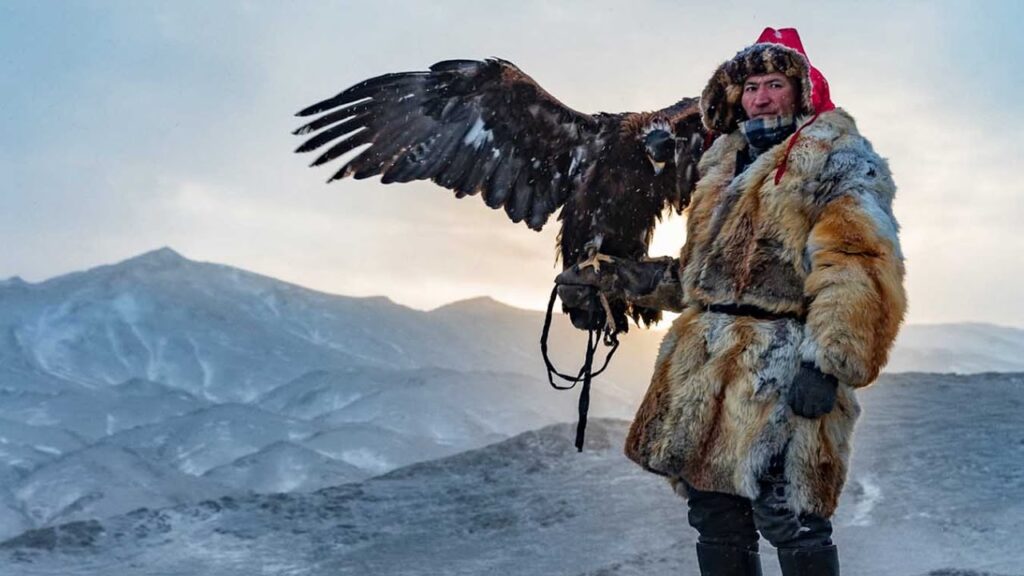 Kazakh eagle hunters