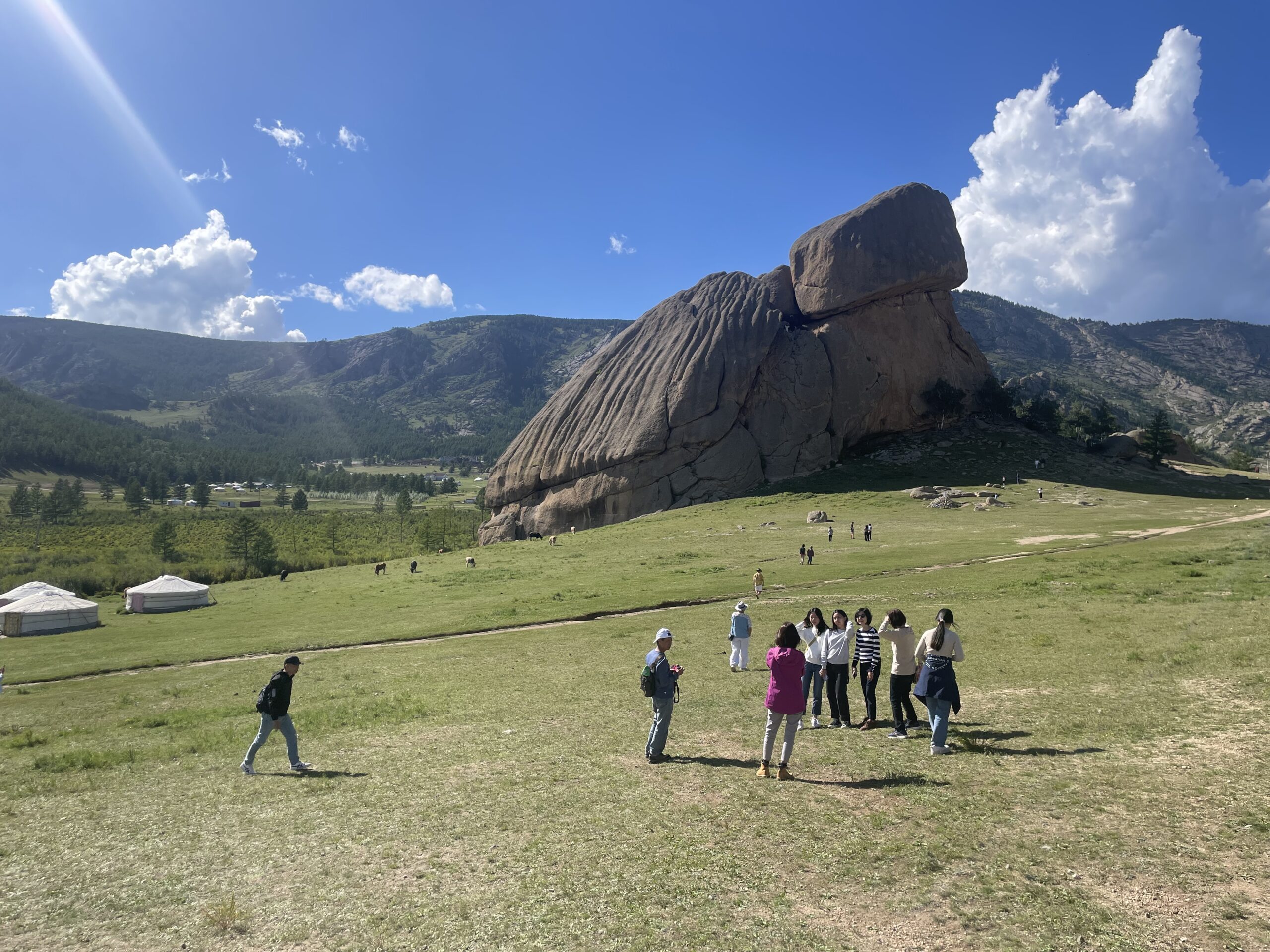 Terelj national park, Turtle rock