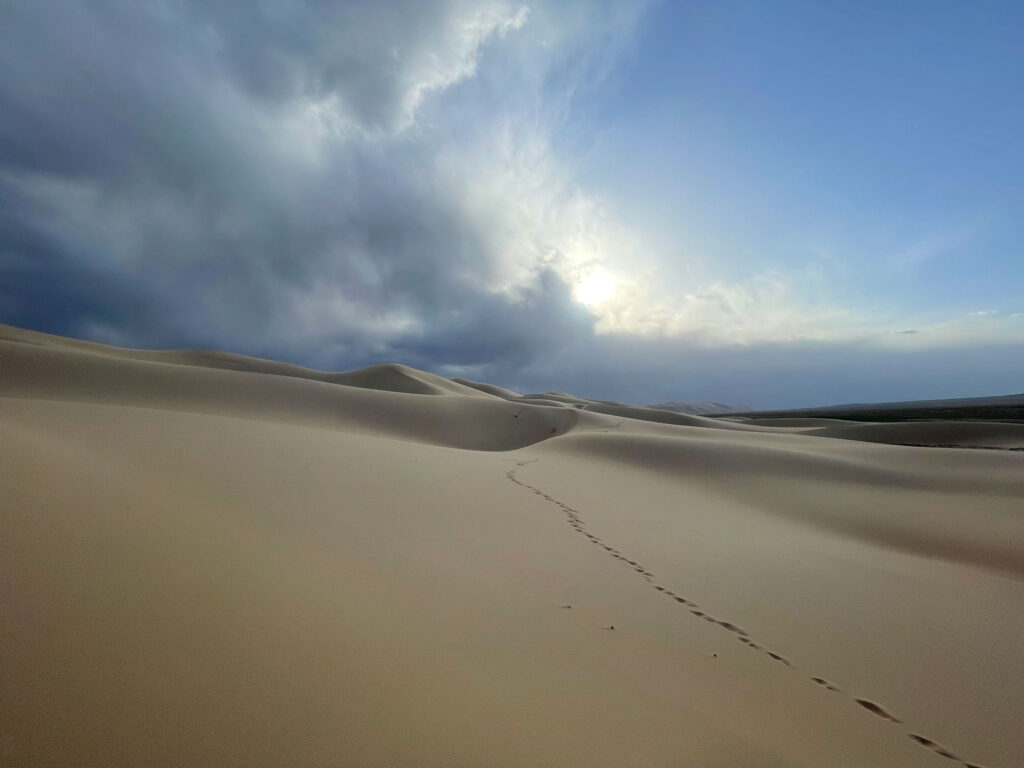 Khongor sand dunes