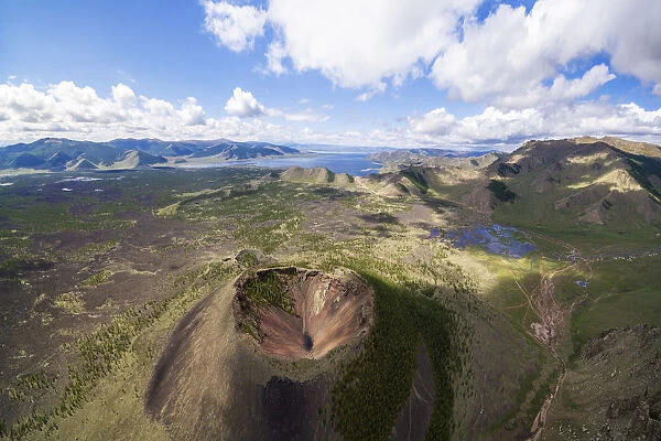 Terkhii tsagaan nuur and khorgo volcano