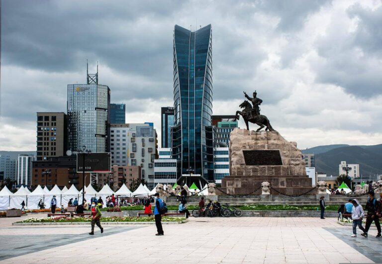 Ulaanbaatar Sukhbaatar square